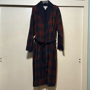 Vermont country store brand NWOT Men’s double comfort Portuguese flannel robe